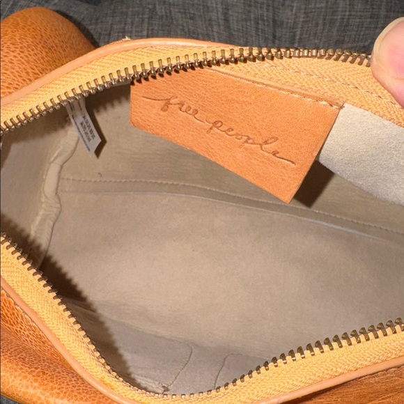 Free People Bag Dylan Chain Mini Distressed Leather Duffle Crossbody Bag - Picture 10 of 17